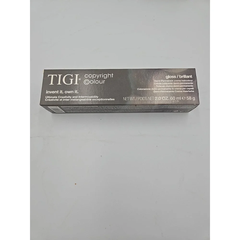 TIGI Copyright Colour 2 Oz Lot Of Five (Three 9/12 and two 9/12) Gloss/Brilliant